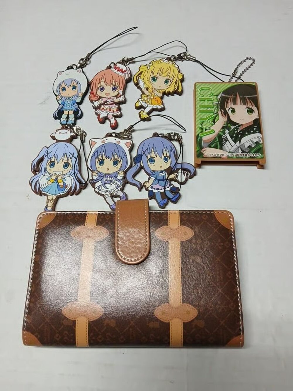 Is The Order A Rabbit? Anime Lot Rubber Strap Keychain Phone Case Official Japan